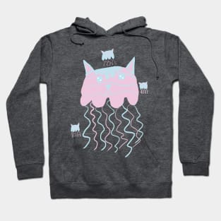 Cotton Candy Jelly Cat :: Canines and Felines Hoodie